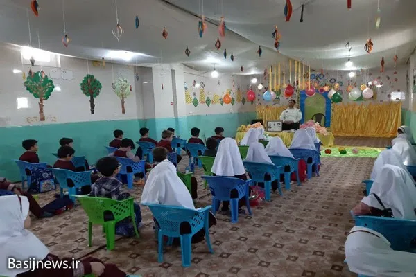 برگزاری ویژه برنامه روز کودک در مهد قرآنی روستای حسین آباد