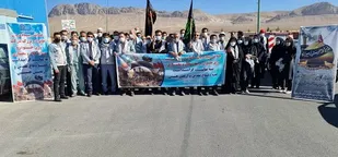 پیاده روی کارکنان شرکت ورق  خودرو برگزار شد