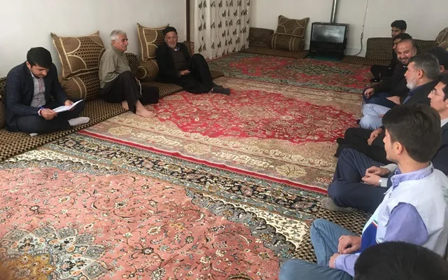 دیدار با خانواده شهید دانش آموز چراغعلی صادقی