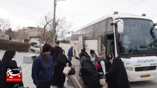 سفر ۱۰۰ زائر چنارانی به سرزمین&zwnj;های نور