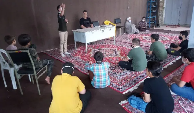راه اندازی گروه تئاتر جوانه های صالحین