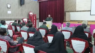 نشست مسئولان بسیج رسانه و ارشاد اسلامی استان با خبرنگاران گچسارانی + (تصاویر )
