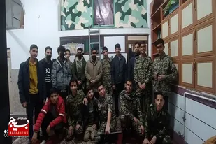 گشت محله محور بسیج در محله کلان سرخه برگزار شد
