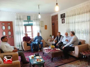 تقدیر بخشدار و مسئولین بخشی دودانگه ساری از خبرنگار بسیج و صداسیمای مازندران