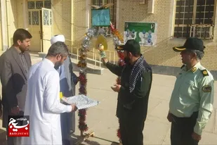 نواخته شدن زنگ ایثار و شهادت در مدارس مهرستان