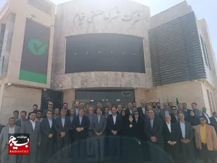 کلنگ زنی آغاز عملیات اجرایی فیبر نوری در شهرک صنعتی خیام