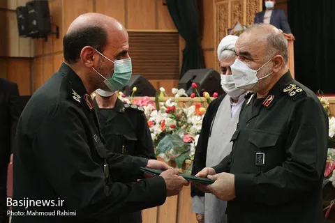 تکریم و معارفه جانشین و معاون هماهنگ کننده سازمان بسیج مستضعفین