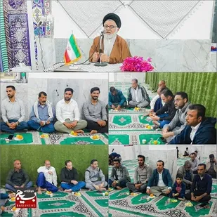 مراسم ولادت حضرت زهرا (س) و گرامیداشت سالروز شهادت حاج قاسم سلیمانی در شهر گوهران