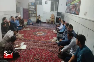 گشت محله محور بسیج در روستا لاسجرد در سرخه برگزار شد