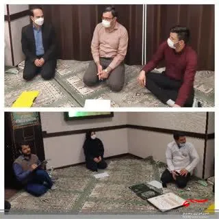 نشست بسیجیان مرکز درمانی حضرت فاطمه معصومه (س)