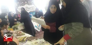 برگزاری جشنواره غذا و بازارچه تنقلات سالم در روستای ابرسج شاهرود+ تصاویر و فیلم