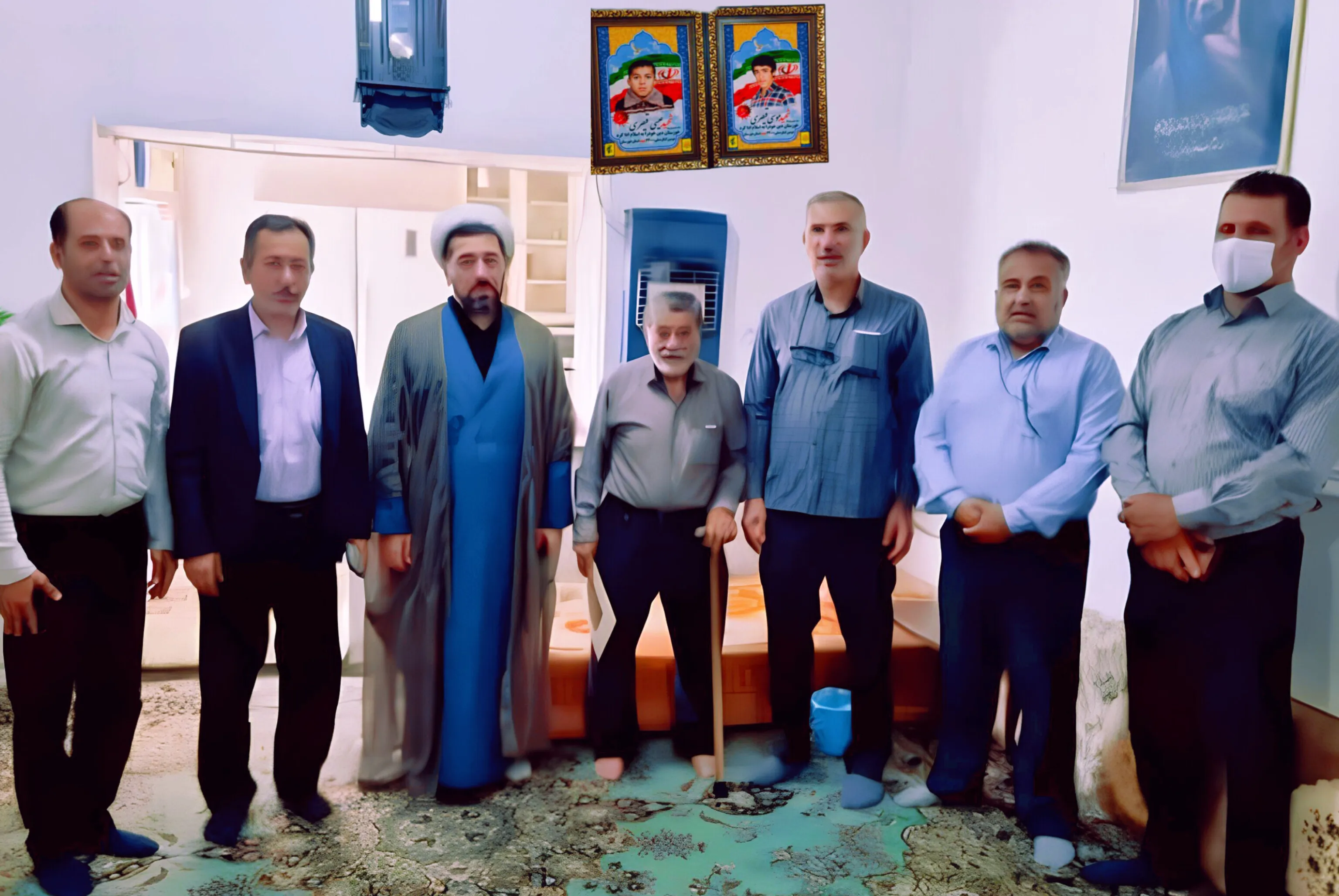تکریم خانواده شهیدان قیصری در هفتکل؛ تجدید میثاق با آرمان‌های شهدا