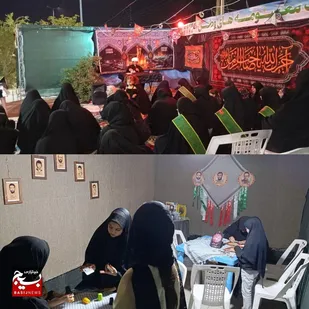 بسیج خواهران امیدیه؛ همراه با کودکان و نوجوانان در مسیر آموزش و ایمان