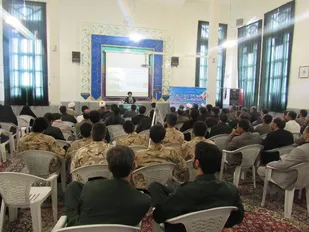مراسم نشست حکمت مطهر در سپاه ناحیه رزن برگزار شد+تصاویر