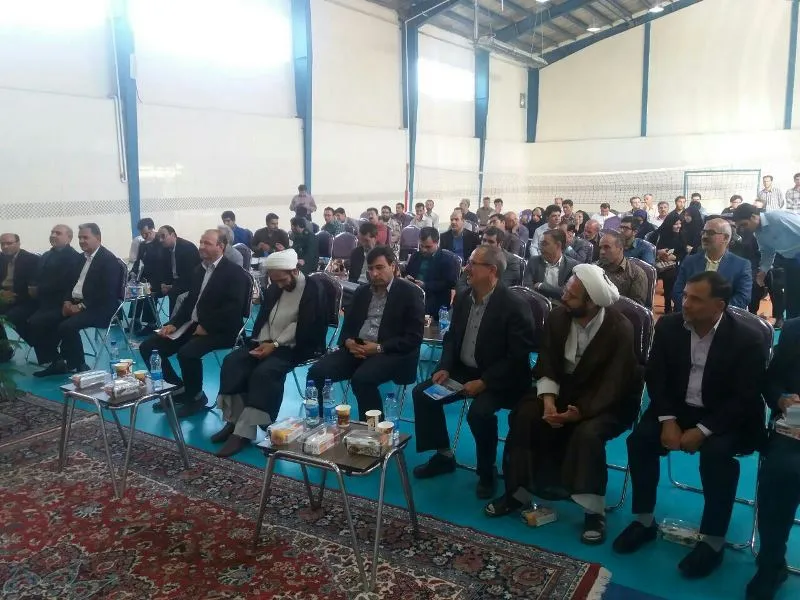 کلنگ‌زنی 8 پروژه آموزشی و نوسازی مدارس در ملایر