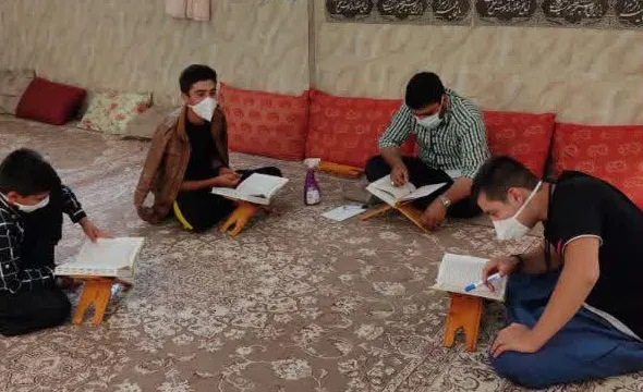 حلقه  صالحین پایگاه مقداد روستای کهرت خوانسار