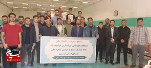 رقابت تیراندازان بسیجی لرستان با شعار &laquo;بسیج، مردم، اقتدار ملی&raquo; در هفته بسیج