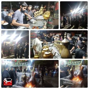 برپایی بیش از ۹۵ موکب در شهر کوت عبدالله