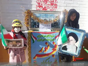از نواختن زنگ انقلاب تا فضاسازی محیطی خواهران بسیجی شاهرود در دهه فجر+ تصاویر