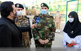 ساخت داروخانه موقت کرونایی در کنار داروخانه ۲۹ فروردین