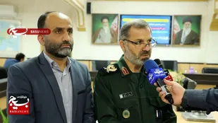 آئین افتتاحیه رزمایش تخصصی جهادگران فاطمی بسیج مهندسین عمران و معماری در مازندران