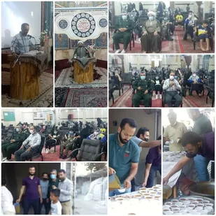 جشن بزرگ امامت و ولایت در  محله جوقین برگزار شد