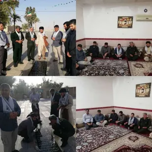 دیدار با خانواده پاسدار رشید اسلام سردار شهید علی غیوری&zwnj;زاده