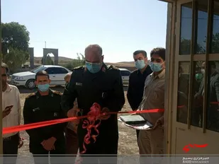 افتتاح غسالخانه روستای کودزر فراهان با حضور فرمانده سپاه روح الله استان مرکزی