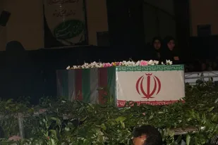 مراسم وداع با سردار شهید حسین همدانی در دانشگاه بوعلی سینا همدان