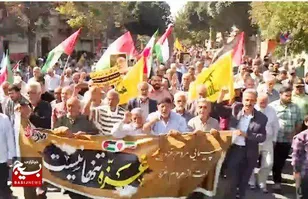  

راهپیمایی بشارت نصر در قزوین برگزار شد