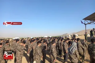 برگزاری رزمایش الی بیت المقدس در نهاوند