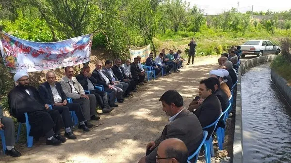 افتتاح سه طرح آب و خاک  در مراغه