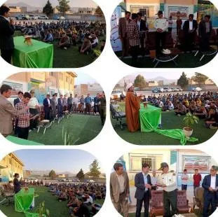 تجلیل از کادر نیروی انتظامی در لردگان