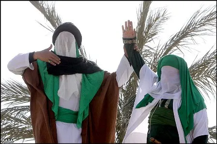 بازسازی واقعه غدیر در فارسان