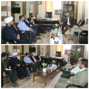 بازدید دادستان وفرمانده انتظامی شهرستان از زندان بافت