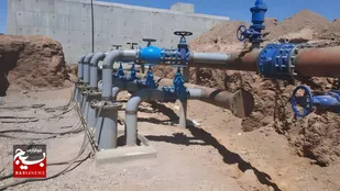 کام نهضت ملی مسکن تربت&zwnj;جام با آبرسانی ۱۱۲ میلیاردی شیرین شد