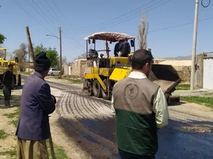 اجرای فاز اول پروژه آسفالت جاده بین مزارع در گلپایگان/تصاویر&nbsp;