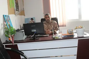 پیام تسلیت  فرمانده محور عملیاتی شهید محمدزاده به مناسبت درگذشت برادر امام جمعه شهرستان تربت جام