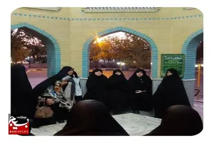 میثاق بسیجیان با شهدای گمنام در سرخه