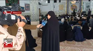 برگزاری جشن حضور تا ظهور در محلات اسلامی &nbsp;و مدارس شهرستان میرجاوه