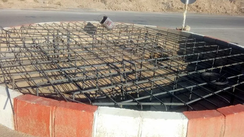 آغاز ساخت میدان شهید حججی در روستای دیزج شاهرود+عکس