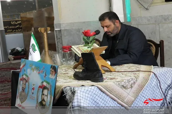مراسم بزرگداشت هفته دفاع مقدس و اربعین حسینی توسط خواهران بسیجی مداح