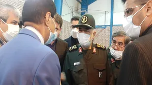 سرلشکر سلامی از مراکز واکسیناسیون در کرمان بازدید کرد