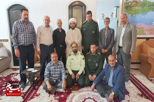 مدیر کل بنیاد حفظ آثار و نشر ارزش&zwnj;های دفاع مقدس سمنان در سرخه حضور یافت