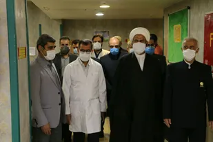 حضور کاروان نسیم مهر رضوی در بیمارستان امام حسین(ع) شاهرود+ تصاویر
