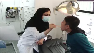 خدمات رایگان دندانپزشکی به بیماران روانی در مراغه