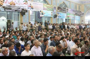 اولین مراسم یادبود شهید حججی در نجف آباد برگزار شد