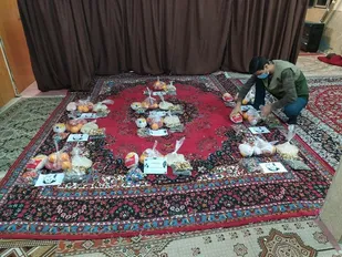 توزیع 25 بسته کمک معیشتی به نیازمندان در شب یلدا