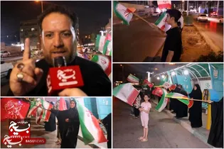 کوی جواهری شرق اهواز مظهر بصیرت و غیرت ایرانی شد