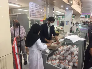 نظارت بسیج اصناف شهرستان سمنان از برخی فروشگاه&zwnj;های سمنان